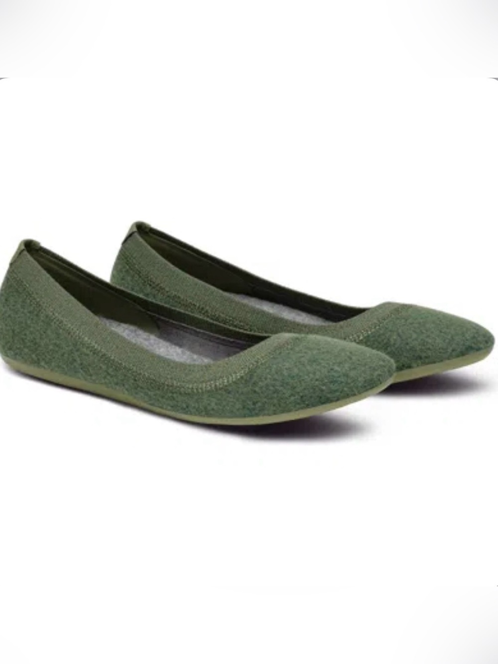 NIB-Allbirds Wool Breezers in Calm Camo-Women’s Comfort Slip-on Flats W 7.5